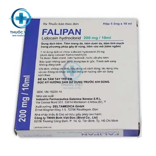 Thuốc Falipan 20mg/ml - Industria Farmaceutica Galenica Senese S.R.L